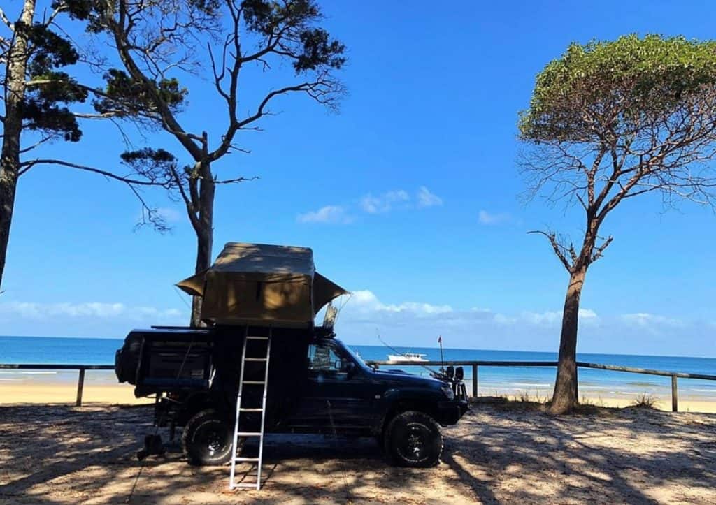 North-west camping zone Moreton Island